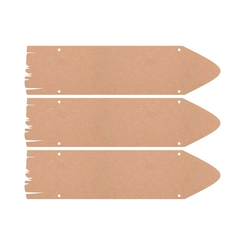 MDF Planks 6mm Designer (Pack of 3)