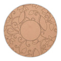 Round Pichwai Tea Light Holder MDF Pre Marked