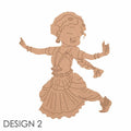 Kathakali Dance MDF Pre Marked Cutout - DESIGN 2