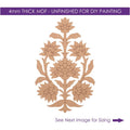Floral MDF Pre-Marked Cutout