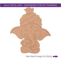 Baby Ganesha Pre-Marked Cutout
