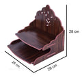 Om Design Wooden MDF Temple Decorative 3