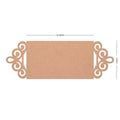 Designer Rectangle Shape MDF Name Plate Base