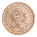 Ganesha Wall Plate MDF Pre Marked Cutout