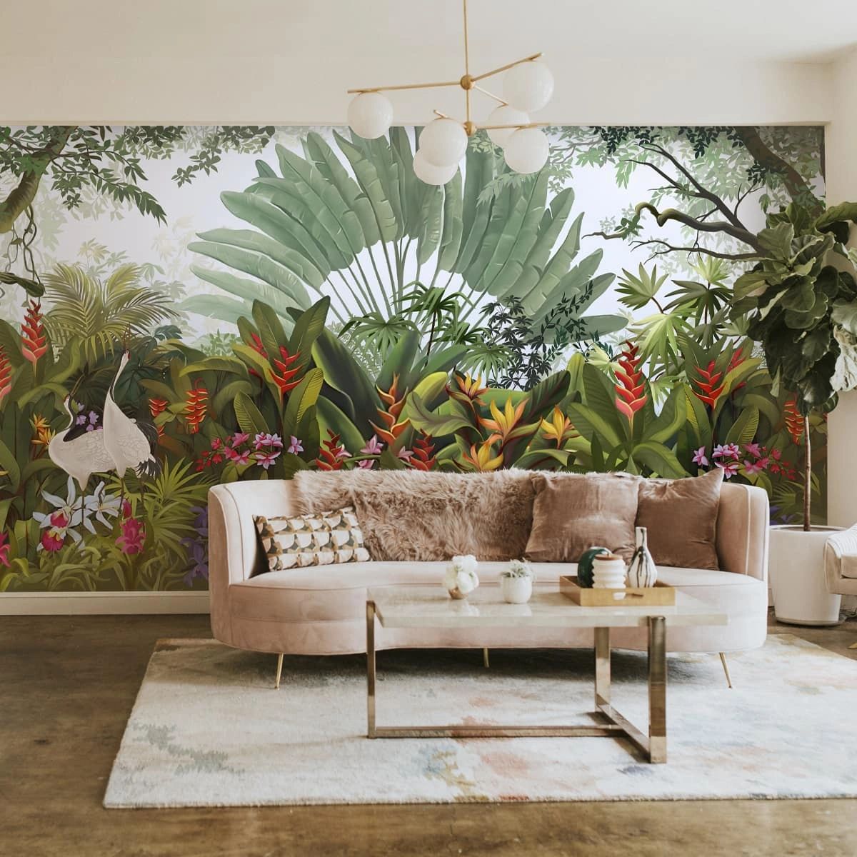Shabnam, Enchanted Garden Wall Covering