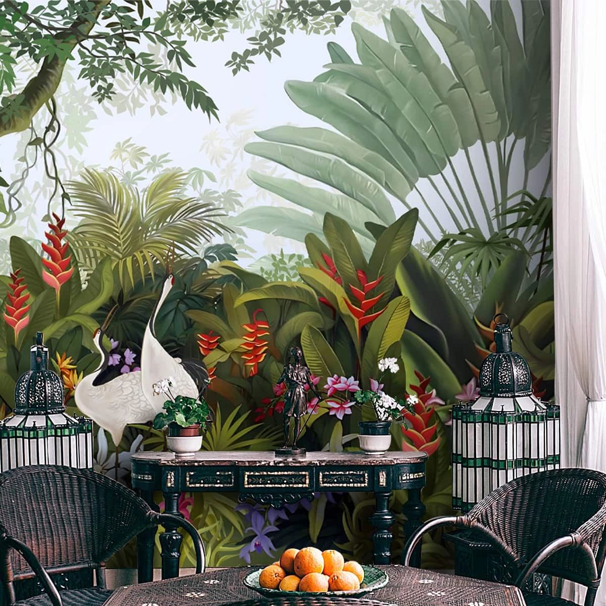 Shabnam, Enchanted Garden Wall Covering