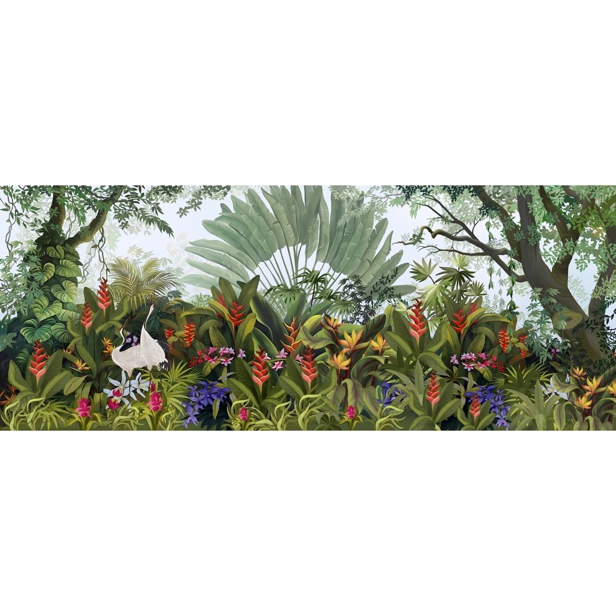 Shabnam, Enchanted Garden Wall Covering