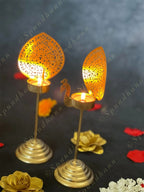Peacock Tea Light Holder - Single Piece