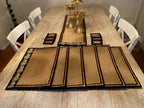 Dining Table Placemats, Runner & Coaster Set