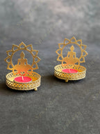 Shadow Tea Light Candle Holders - Ganesh /Maa Durga / Om