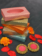 Paper Box with Gokhru Tea Light Holders