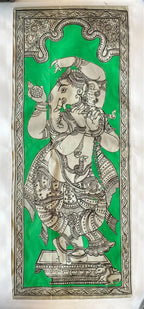 Pattachitras Lord Ganesh, Goddess Laxmi & Goddess Saraswati