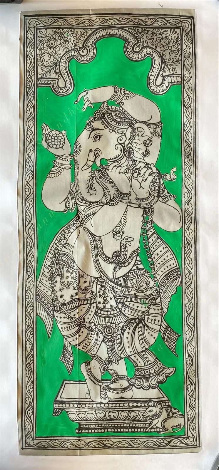 Pattachitras Lord Ganesh, Goddess Laxmi & Goddess Saraswati