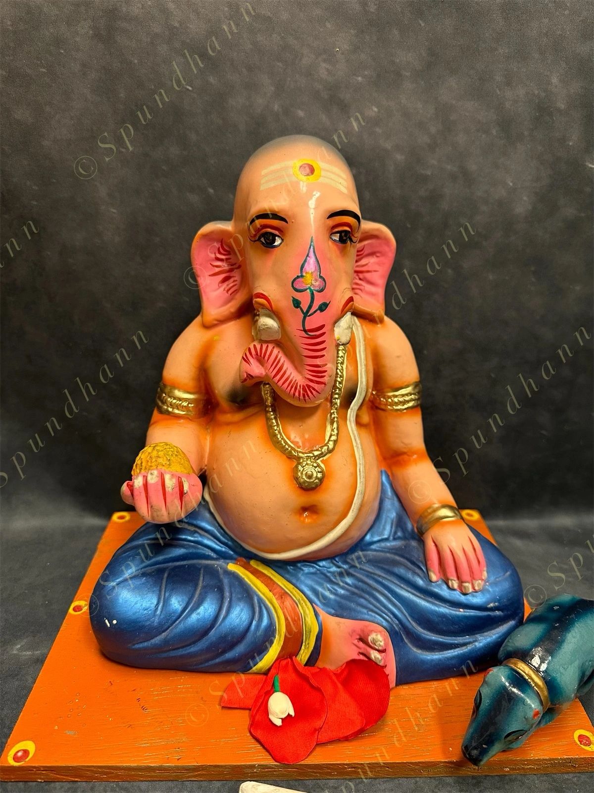 Eating Ganesha 12 Inch
