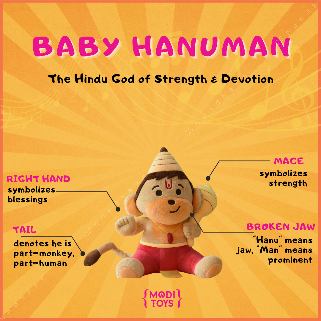 Mega Baby Hanuman Plush Toy