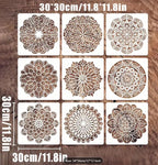 Mandala Stencil Set
