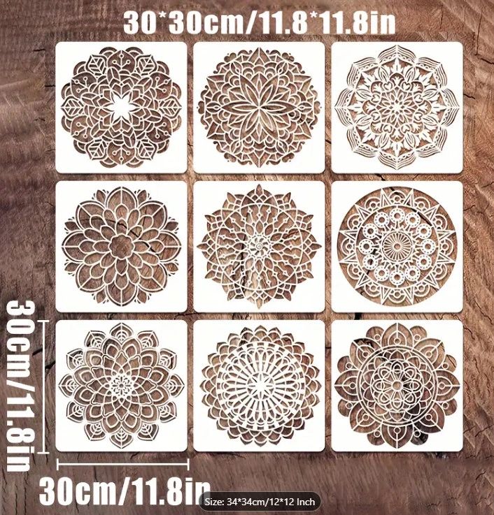 Mandala Stencil Set