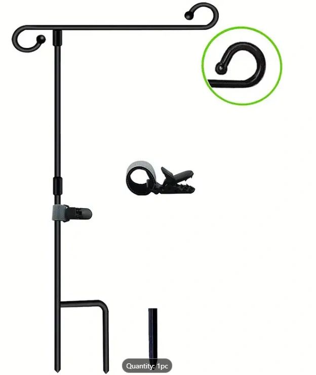 Happy Diwali Garden Flag with Stand