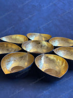 Large Diya Shape Tea Light Holders