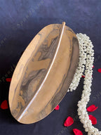 Banana Leaf Platter Stainless Steel