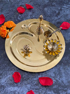 Puja Aarti Platter / Plate or Thali Set