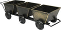 METAL ANTIQUE NAMKEEN TRAIN TROLLEY