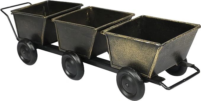 METAL ANTIQUE NAMKEEN TRAIN TROLLEY