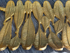Golden Leaf Platter Tray
