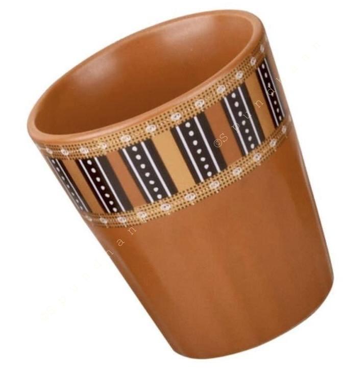 Warli Art Kulhad Chai Tea Cups Set of 6