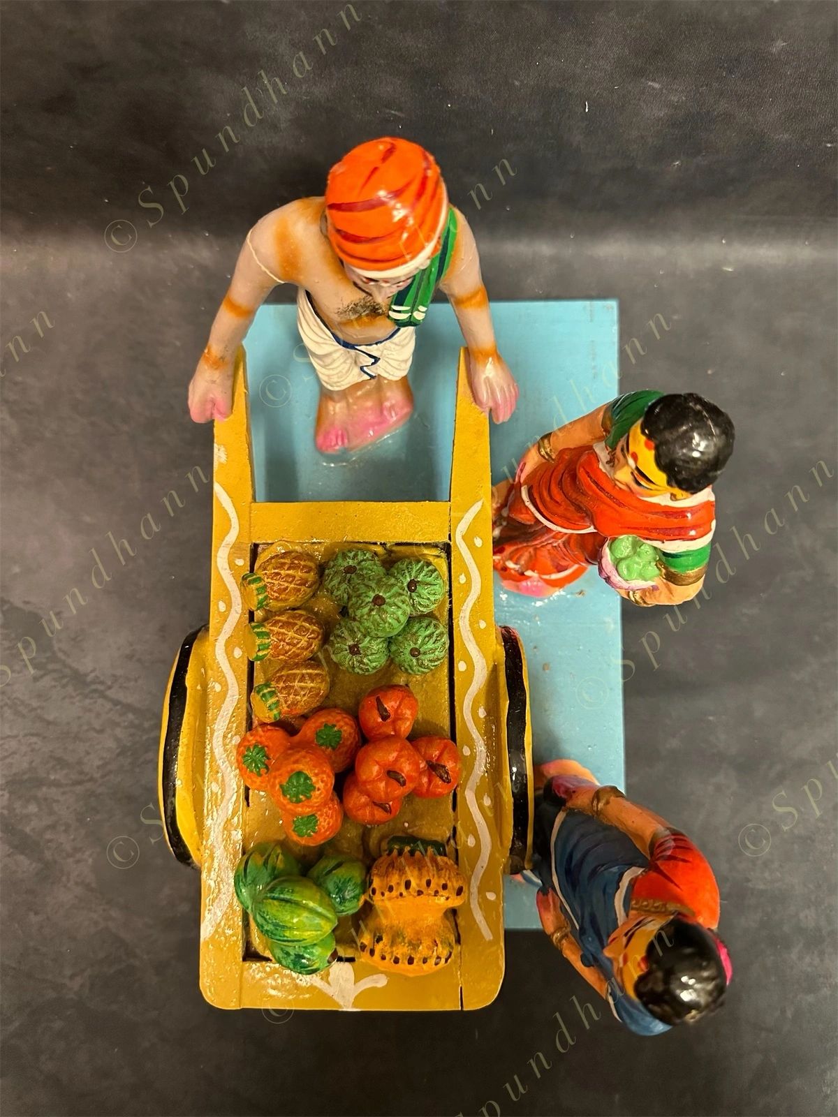 Vegetable Seller Statue
