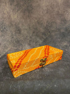Rectangular Bandhani Gift Box Only