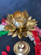 Lotus Standing Tea Light Set of 3