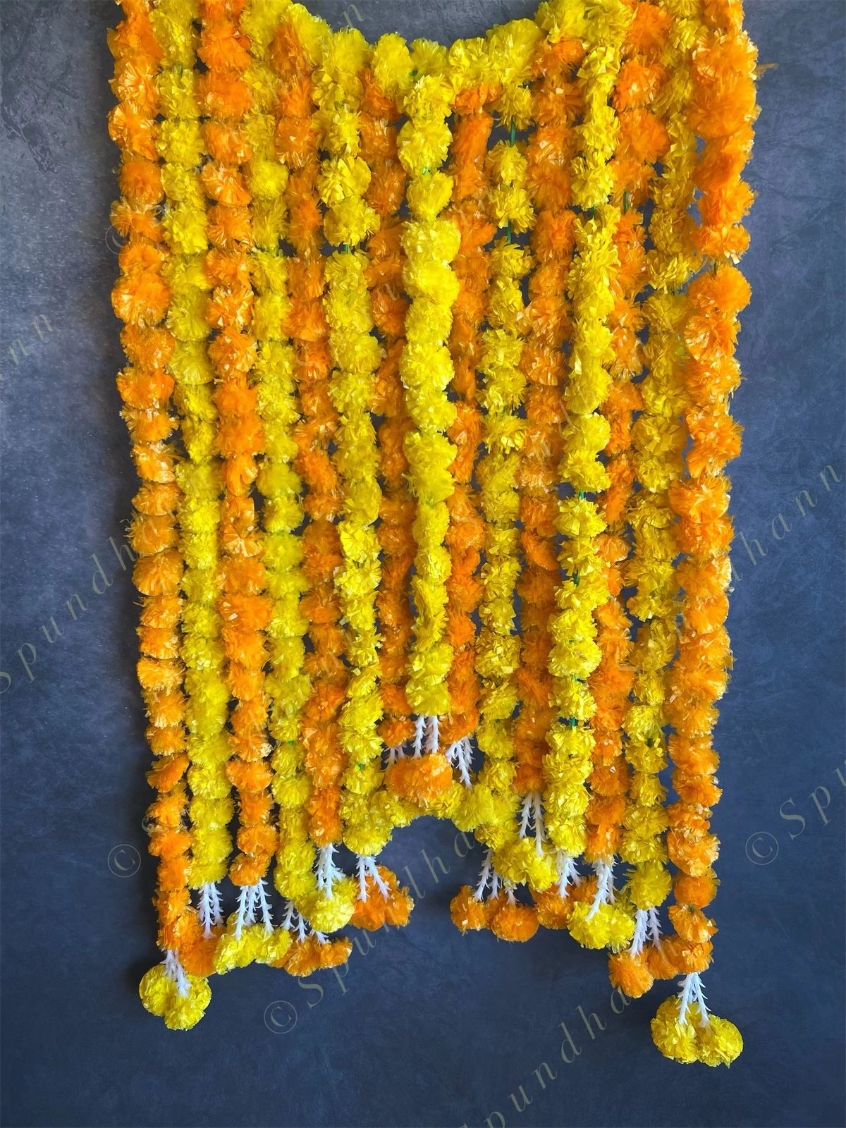 Heavy Marigold Orange & Yellow Toran