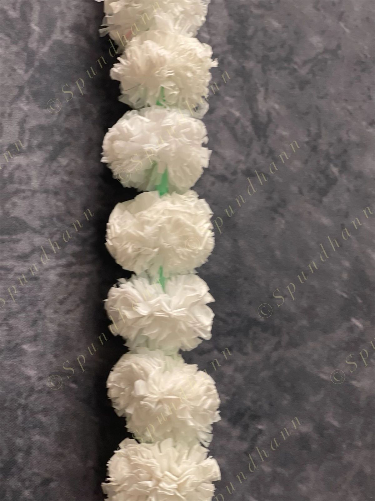 Dainty Marigold Flower Festive Danglers Set of 4 Strings