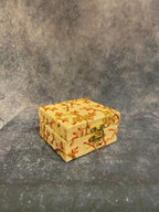 Square Floral Embroidered Gift Box Only