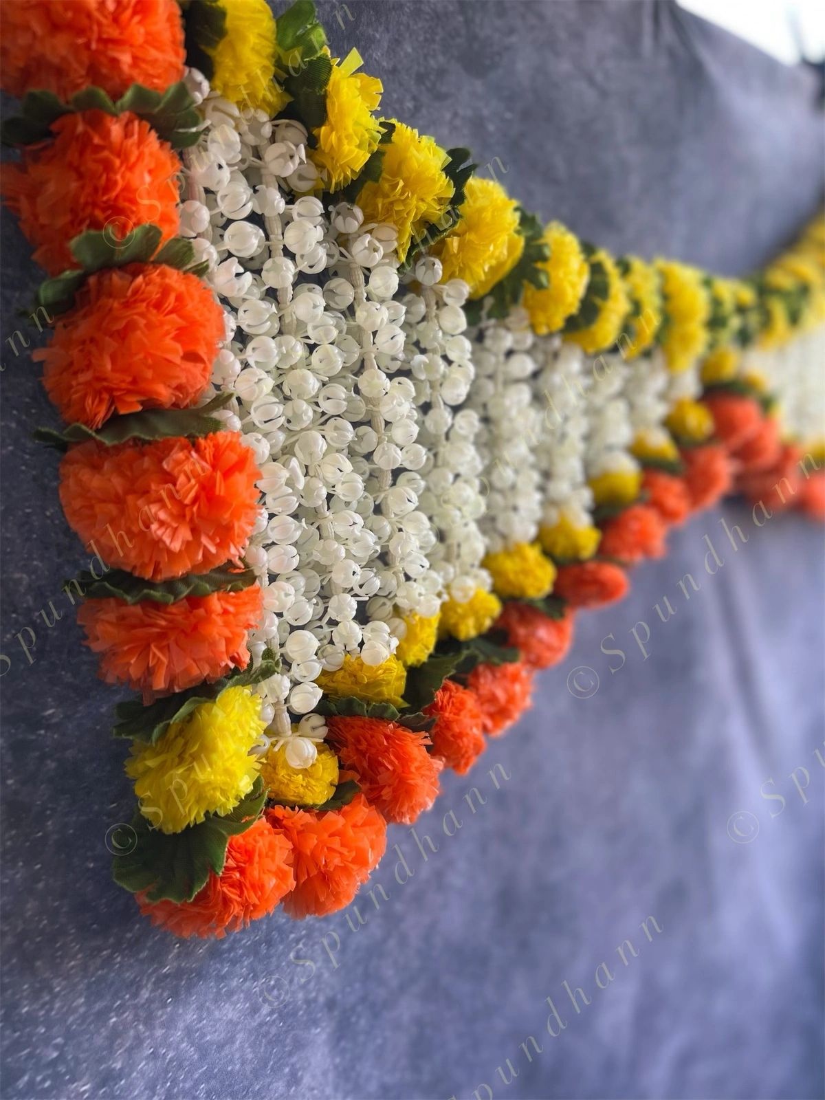 Marigold & Mogra Floral Toran