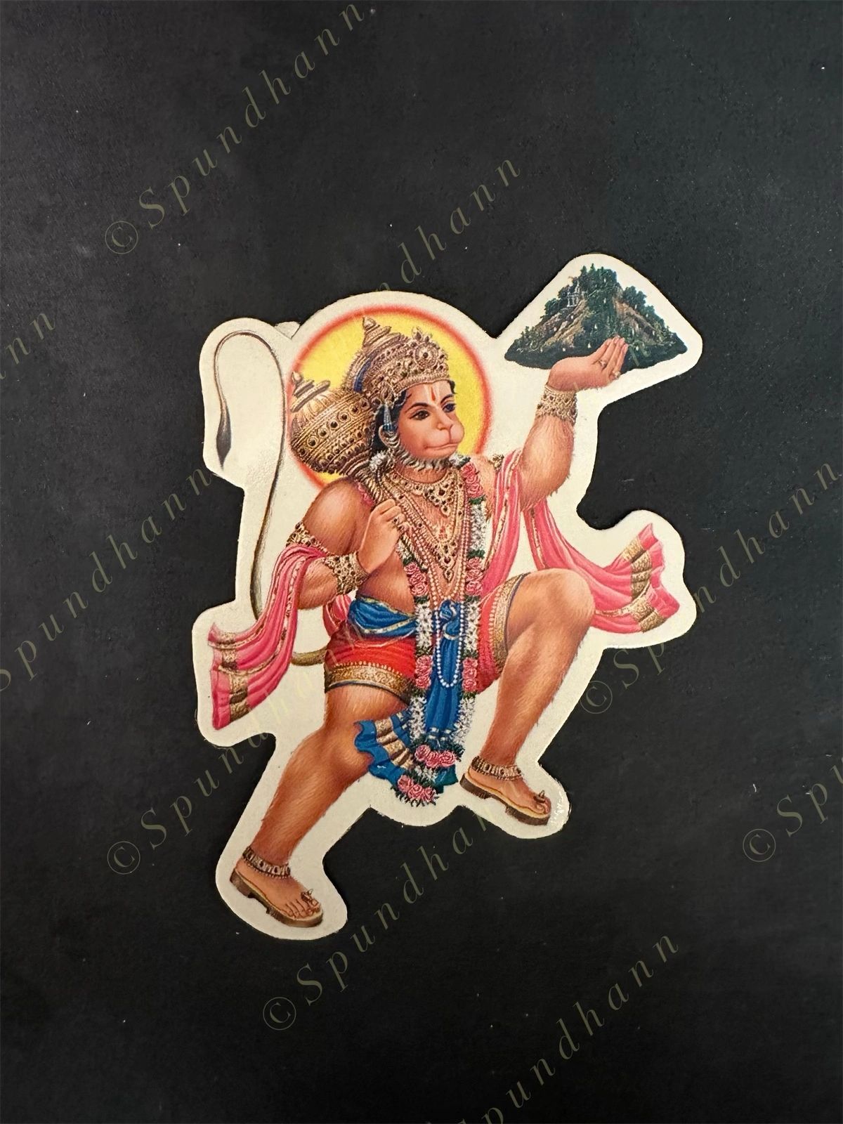 Hanuman Sticker - Set of 3