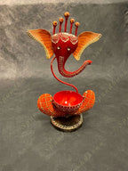 Decorative Ganesh Tea Light Holder