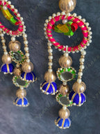 Colorful Parrot Jhumki Set of 2