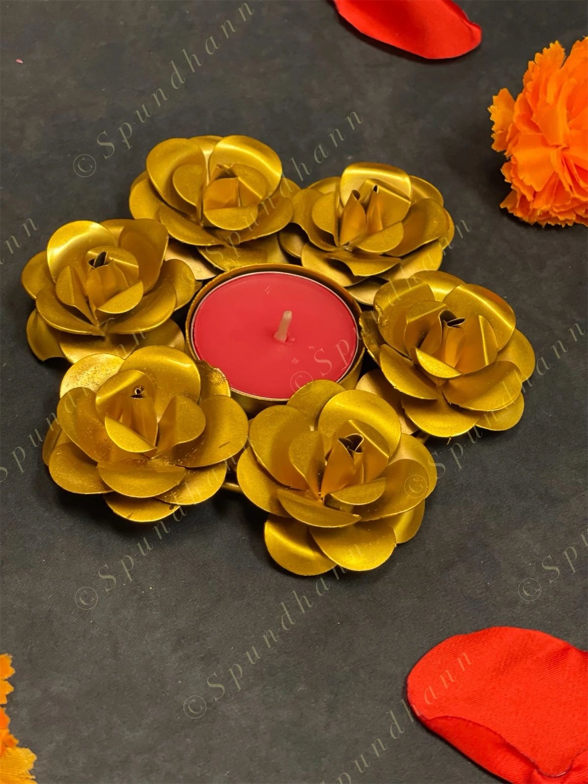 Rose Tea Light Holder