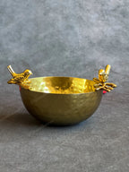 Brass Bird Bowl