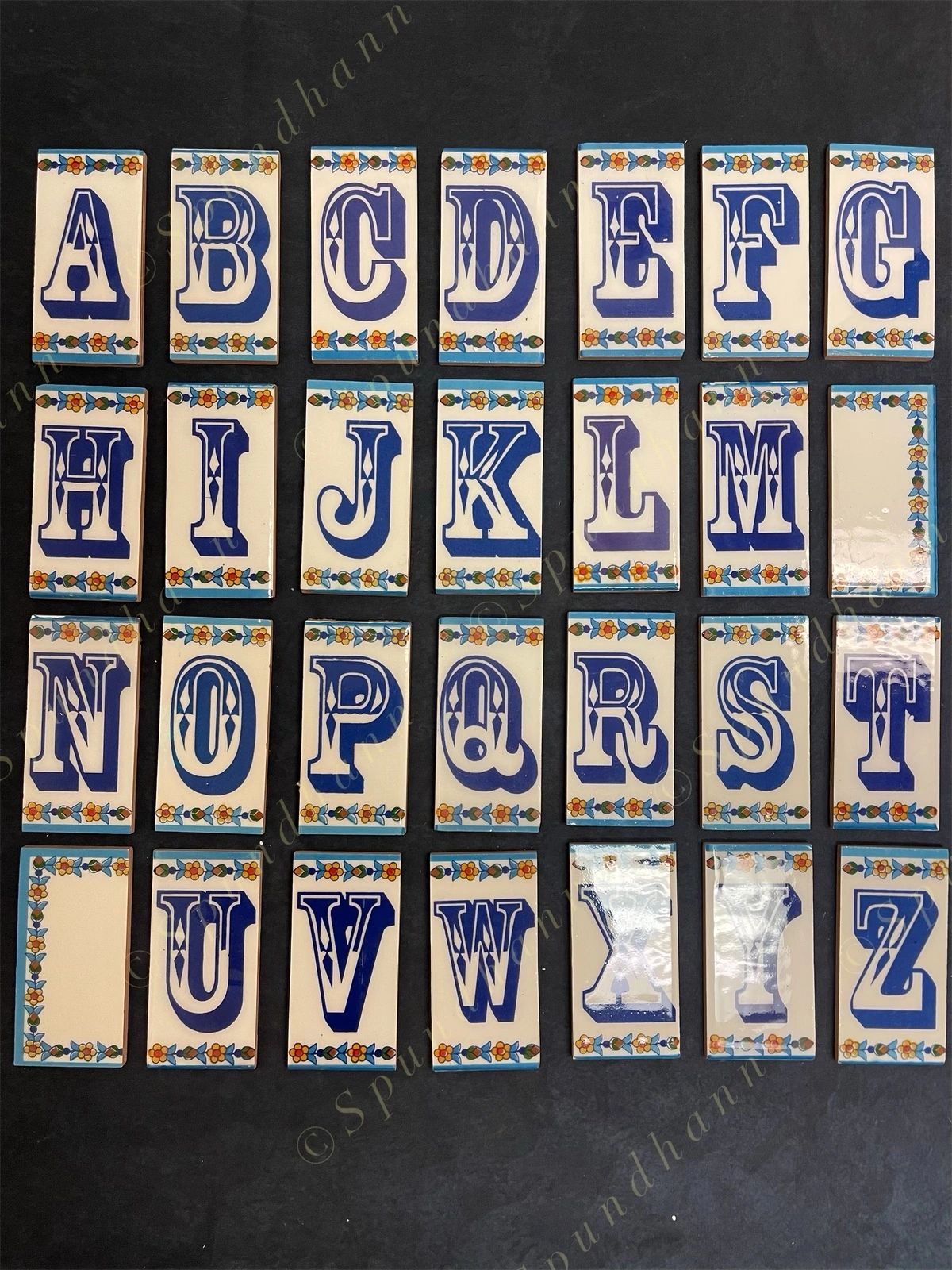 Ceramic Alphabets