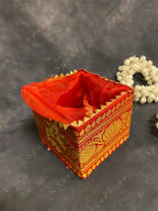 Wooden Gift Box with String Tie