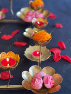 Rectangular Rajwada Style Tea Light or Flower Decor Holder