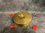 Pure Brass Minakari (Spice) Masala box with 7 Containers