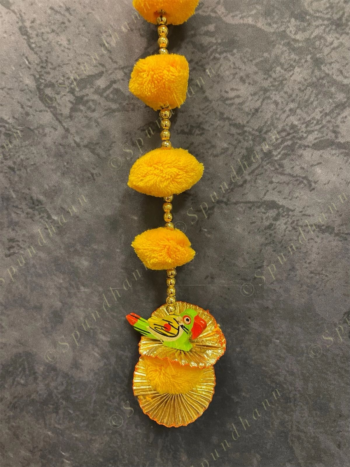 Pom Pom and Parrot Dangler Pair