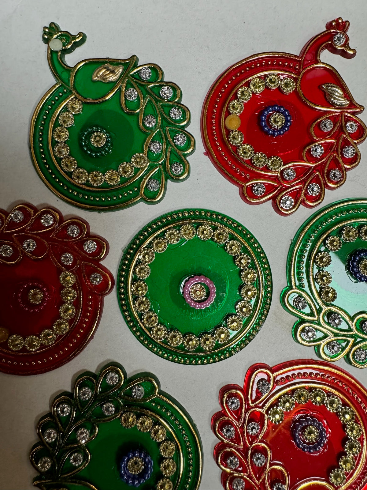Festive Diya Rangoli Decor