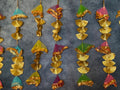 Short Net & Gold Gota Dangler Strings Decor - Pack of 4 Strings