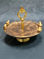Wooden Food Holder Stand