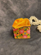 Wooden Gift Box with String Tie